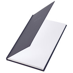 Блокнот А5 134&times;206 мм, 80 л., твёрдый, клетка, BRAUBERG &laquo;Minimal&raquo;, синий, 116439