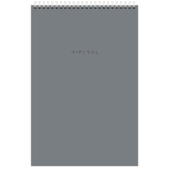 Блокнот ДЭК А4, 198&times;297 мм, 80 л., КОМПЛЕКТ 2 шт., гребень, подложка, BRAUBERG &laquo;Minimal Classic&raquo;, 116452