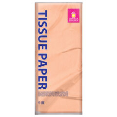 Цветная бумага ТИШЬЮ 17 г/<wbr/>м<sup>2</sup>, 50&times;66 см, 50 листов, персиковый цвет, ЗОЛОТАЯ СКАЗКА, 116489