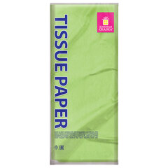 Цветная бумага ТИШЬЮ 17 г/<wbr/>м<sup>2</sup>, 50&times;66 см, 50 листов, салатовый цвет, ЗОЛОТАЯ СКАЗКА, 116490