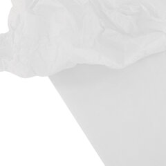 Цветная бумага ТИШЬЮ 17 г/<wbr/>м<sup>2</sup>, 50&times;66 см, 50 листов, белый цвет, ЗОЛОТАЯ СКАЗКА, 116491