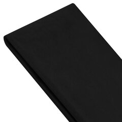 Цветная бумага ТИШЬЮ 17 г/<wbr/>м<sup>2</sup>, 50&times;66 см, 50 листов, черная, ЗОЛОТАЯ СКАЗКА, 116492