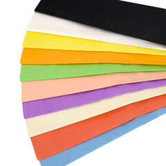 Цветная бумага ТИШЬЮ 17 г/<wbr/>м<sup>2</sup>, 50&times;66 см, 20 листов, 10 цветов, пастель ассорти, ЗОЛОТАЯ СКАЗКА, 116493