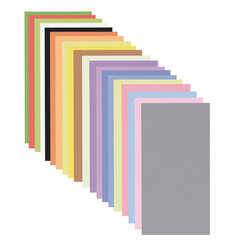 Цветная бумага ТИШЬЮ 17 г/<wbr/>м<sup>2</sup>, 50&times;66 см, 100 листов, 20 цветов, пастель ассорти, ЗОЛОТАЯ СКАЗКА, 116495