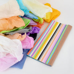 Цветная бумага ТИШЬЮ 17 г/<wbr/>м<sup>2</sup>, 50&times;66 см, 100 листов, 20 цветов, пастель ассорти, ЗОЛОТАЯ СКАЗКА, 116495