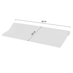 Цветная бумага ТИШЬЮ 17 г/<wbr/>м<sup>2</sup>, 50&times;66 см, 50 листов в рулоне, белая, ЗОЛОТАЯ СКАЗКА, 116500