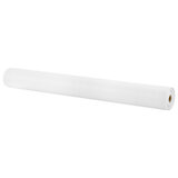 Цветная бумага ТИШЬЮ 17 г/м2, 50 см х 60 м, в рулоне со втулкой, белая, ЗОЛОТАЯ СКАЗКА, 116502