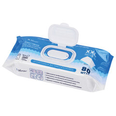 Салфетки влажные для ухода за лежачими больными и интимной гигиены КОМПЛЕКТ (6 пачек х 80 шт), 22&times;25 см, Д-пантенол, МЕЛОДИЯ, 116528