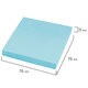Блок самоклеящийся (стикеры) STAFF STANDARD, ПАСТЕЛЬНЫЙ 76х76 мм, голубой, 100 листов, 116574
