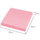 Блок самоклеящийся (стикеры) STAFF STANDARD, ПАСТЕЛЬНЫЙ 76х76 мм, розовый, 100 листов, 116576