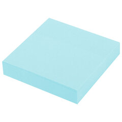 Блок самоклеящийся (стикеры) STAFF STANDARD, ПАСТЕЛЬНЫЙ 51&times;51 мм, голубой, 100 листов, 116578