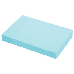 Блок самоклеящийся (стикеры) STAFF STANDARD, ПАСТЕЛЬНЫЙ 76&times;51 мм, голубой, 100 листов, 116582