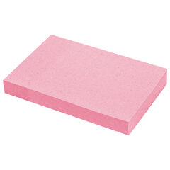 Блок самоклеящийся (стикеры) STAFF STANDARD, ПАСТЕЛЬНЫЙ 76&times;51 мм, розовый, 100 листов, 116584