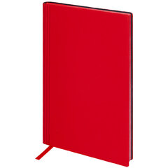 Изображение товара Блокнот А5 BRAUBERG Personal под кожу 80 листов клетка красный