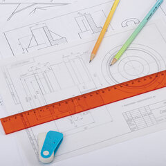 Калька А4 ВЫСОКОЙ ПРОЗРАЧНОСТИ, ПЛОТНАЯ, для печати и творчества, 90 г/<wbr/>м<sup>2</sup>, 100 листов, BRAUBERG, 116643