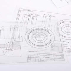 Калька А4 ВЫСОКОЙ ПРОЗРАЧНОСТИ, ПЛОТНАЯ, для печати и творчества, 110 г/<wbr/>м<sup>2</sup>, 100 листов BRAUBERG, 116644
