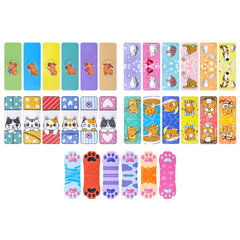 Закладки для книг МАГНИТНЫЕ, &laquo;АССОРТИ 5 ДИЗАЙНОВ ЗВЕРЯТА&raquo;, 6 штук, 35&times;25 мм, FUNSTER (ФАНСТЕР), 116651