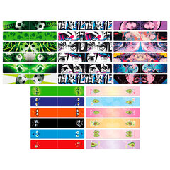 Закладки для книг МАГНИТНЫЕ, &laquo;5 ДИЗАЙНОВ МИКС&raquo;, 6 штук, 60&times;20 мм, FUNSTER (ФАНСТЕР), 116652