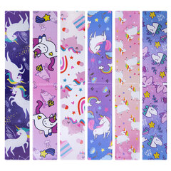 Закладки для книг МАГНИТНЫЕ, &laquo;GIRLS&raquo;, комплект 12 штук, 60&times;20 мм, FUNSTER (ФАНСТЕР), 116654