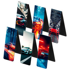 Закладки для книг МАГНИТНЫЕ, &laquo;BOYS&raquo;, комплект 12 штук, 60&times;20 мм, FUNSTER (ФАНСТЕР), 116656