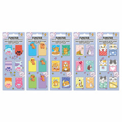 Закладки для книг МАГНИТНЫЕ, &laquo;ЯРКИЙ МИКС&raquo;, комплект 30 штук, 35&times;25 мм, FUNSTER (ФАНСТЕР), 116657