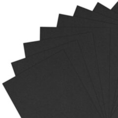 Бумага цветная BRAUBERG, А4, 80 г/<wbr/>м<sup>2</sup>, 100 л., ЧЕРНАЯ, интенсив, для офиса, хобби и творчества, 116666