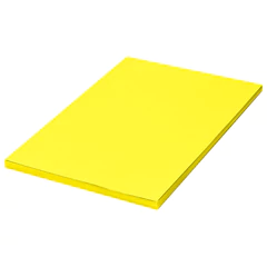 Бумага цветная BRAUBERG, А4, 75 г/<wbr/>м<sup>2</sup>, 100 л., НЕОН, желтая, для офисной техники, 116670