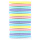 Закладки клейкие пастельные BRAUBERG PASTEL, 44х4 мм, 300 штук (15 блоков х 20 листов), 116683