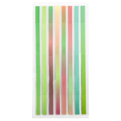 Закладки клейкие, выделители текста, BRAUBERG ULTRA COLOR, 135х5 мм, 160 штук (8 цветов х 20 листов), 116685