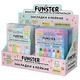Закладки клейкие Z-сложения FUNSTER (ФАНСТЕР) "Ассорти", 45х12 мм, 100 шт., (5 цветов х 20 листов), в диспенсере, 116706