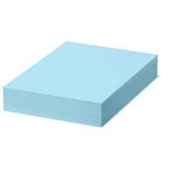 Бумага цветная CLAIREFONTAINE, А4, 80 г/<wbr/>м<sup>2</sup>, 500 л., пастель, небесно-голубой, Франция, 1798PC