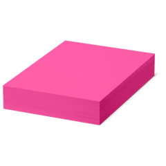 Бумага цветная CLAIREFONTAINE, А4, 80 г/<wbr/>м<sup>2</sup>, 500 л., неон, розовый, Франция, 2973PC