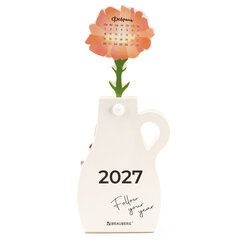 Календарь настольный, подарочный, фигурный, 2027, сувенир DIY, картон, BRAUBERG, &laquo;Букет&raquo;, 116734