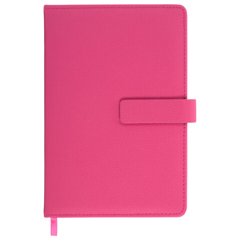 Ежедневник в подарочном наборе 5 в 1, А5, 145x212 мм, BRAUBERG "President", под кожу, 160 листов, розовый, 116852 - фото 10