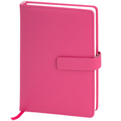 Ежедневник в подарочном наборе 5 в 1, А5, 145&times;212 мм, BRAUBERG &laquo;President&raquo;, под кожу, 160 листов, розовый, 116852