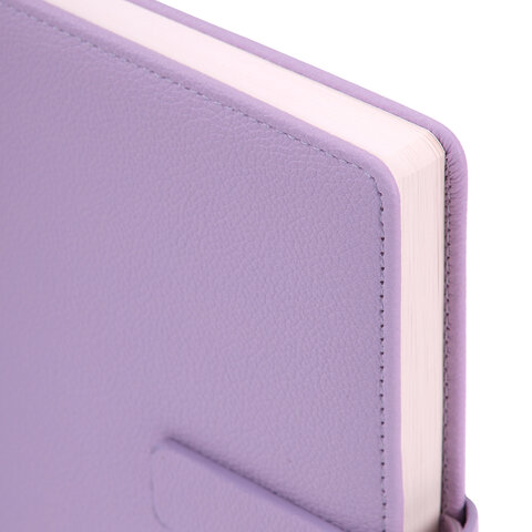 Ежедневник в подарочном наборе 5 в 1, А5, 145x212 мм, BRAUBERG "President", под кожу, 160 листов, сиреневый, 116853 - фото 6