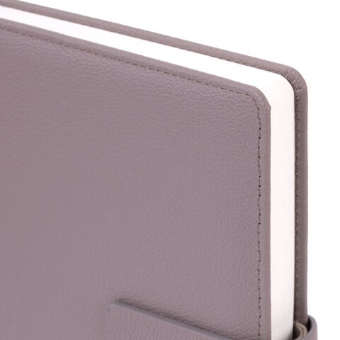 Ежедневник в подарочном наборе 5 в 1, А5, 145x212 мм, BRAUBERG "President", под кожу, 160 листов, серый, 116854 - фото 6