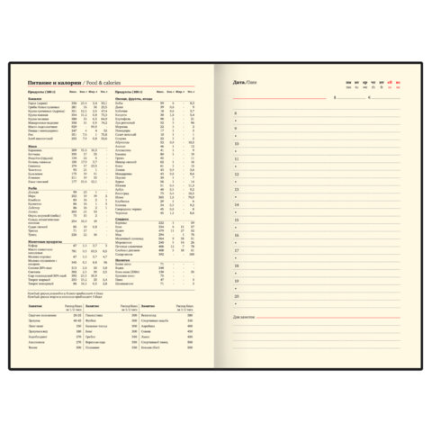 Ежедневник в наборе с ручкой А5, 144x210 мм, BRAUBERG "Style" под кожу, 160 листов, бежевый, 116861 - фото 12