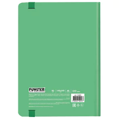 Скетчбук, белая бумага 80 г/м2, 145х203 мм, 80 л., резинка, твердый, FUNSTER (ФАНСТЕР), Гусь "Че смотришь?", 116891