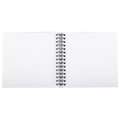 Скетчбук для смешанных техник MixMedia, 200 г/<wbr/>м<sup>2</sup>, 200&times;200 мм, 60 л., твердая обложка, гребень, BRAUBERG ART CLASSIC, 116968