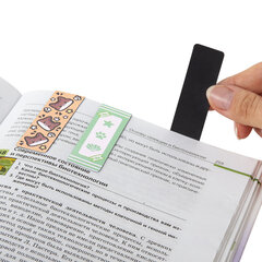 Закладки для книг МАГНИТНЫЕ, &laquo;МИЛЫЕ КОТЫ&raquo;, набор 6 штук, 60&times;20 мм, BRAUBERG, 116985