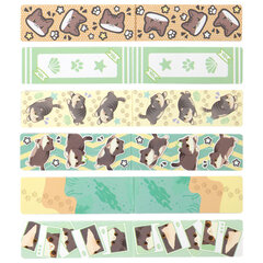 Закладки для книг МАГНИТНЫЕ, &laquo;МИЛЫЕ КОТЫ&raquo;, набор 6 штук, 60&times;20 мм, BRAUBERG, 116985