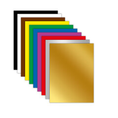 Картон цветной А4 МЕЛОВАННЫЙ ВОЛШЕБНЫЙ 10 листов, 10 цветов, кросс-серия &laquo;МОНСТРИКИ&raquo;, 200&times;290 мм, BRAUBERG, 116992