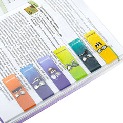 Закладки для книг МАГНИТНЫЕ, &laquo;МОНСТРИКИ&raquo;, набор 6 штук, 60&times;20 мм, BRAUBERG, 116995