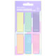 Закладки для книг МАГНИТНЫЕ, "PASTEL", набор 6 штук, 60x20 мм, BRAUBERG, 117013