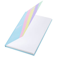 Блокнот А5 134&times;206 мм, 80 л., твёрдый, клетка, BRAUBERG, кросс-серия PASTEL, 117015