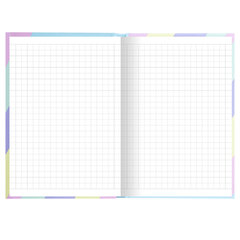 Блокнот МАЛЫЙ ФОРМАТ 110&times;147 мм, А6, 80 л., твёрдый, клетка, BRAUBERG кросс-серия PASTEL, 117017
