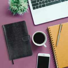 Ежедневник датированный 2026 А5 138&times;213 мм, BRAUBERG &laquo;Legend&raquo;, под кожу, застежка, серый, 117068