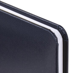 Еженедельник датированный 2026, МАЛЫЙ ФОРМАТ, 95&times;155 мм, А6, BRAUBERG &laquo;Select&raquo;, балакрон, темно-синий, 117192