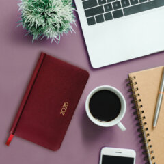 Еженедельник датированный 2026, МАЛЫЙ ФОРМАТ 95&times;155 мм, А6, BRAUBERG &laquo;Select&raquo;, балакрон, бордо, 117194